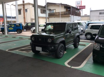 ジムニーシエラ納車で御座います